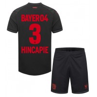 Bayer Leverkusen Piero Hincapie #3 Domaci Dres za djecu 2023-24 Kratak Rukav (+ Kratke hlače)